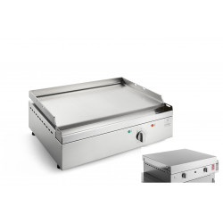 Plancha Inox Chef 55 ELEC Lisse + Couvercle - PLANET