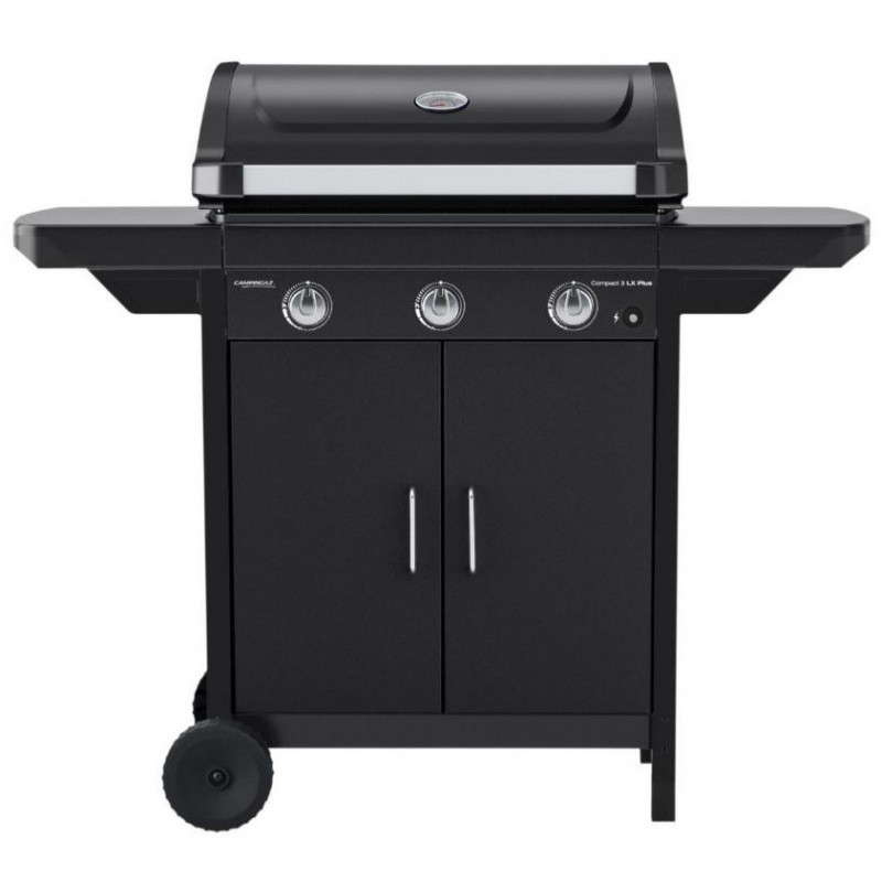 barbecue gaz compact 3 lx plus 2 en 1